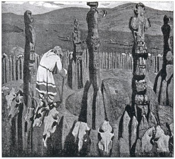 Н.К.Рерих. Идолы. 1901