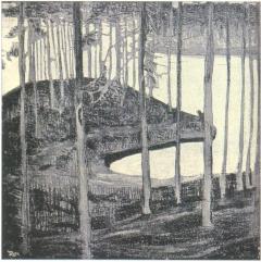 Н.К.Рерих. Финляндия. Этюд (2). 1907