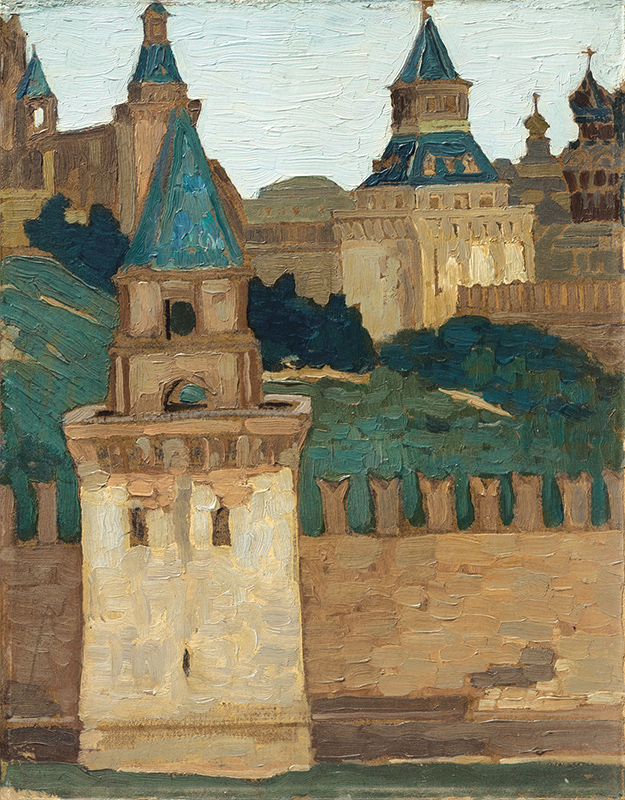 Н.К.Рерих. Москва. Вид Кремля с Замоскворечья. 1903