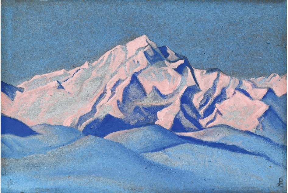 Н.К.Рерих. Гималаи. # 152. 1945