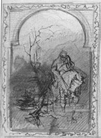 Н.К.Рерих. Витязь на коне. 1894