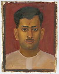 С.Н.Рерих. Портрет Махараджи Траванкора. 1940-е