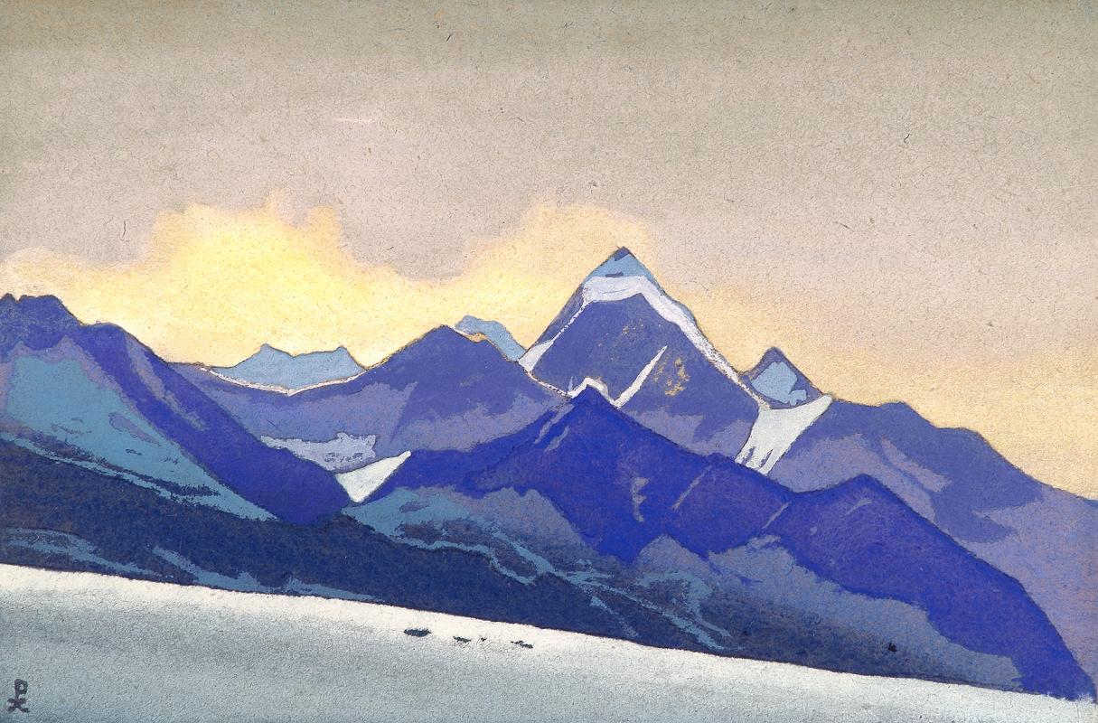 Н.К.Рерих. Лахул. Западные Гималаи. 1936