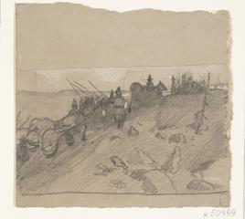Н.К.Рерих. Поход (эскиз композиции к картине). 1899
